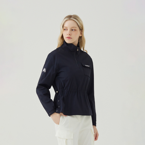 Half Zip-up ветровка_Navy