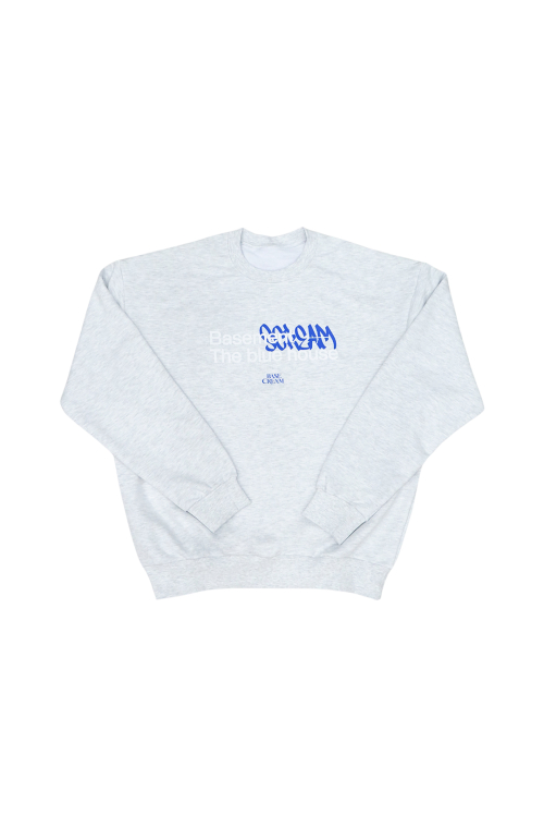 Basement Sweatshirts светлый серый