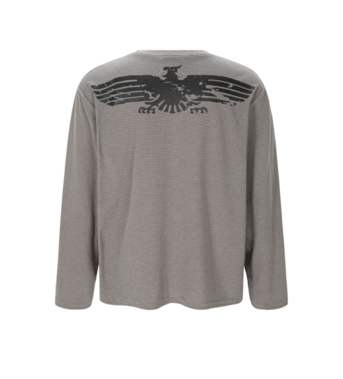 Лонгслив в полоску Vintage Eagle, Beige