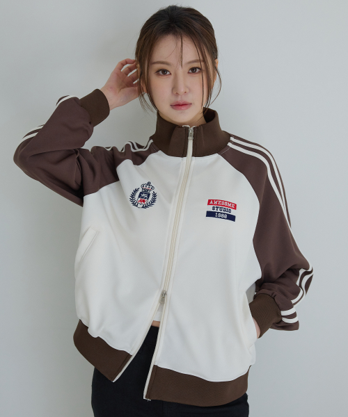 Track Jersey жакет Brown
