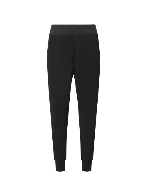 Женские гибридные трикотажные брюки CURLY Black YWP25308Z1