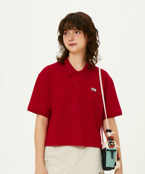 Signature поло женский Red