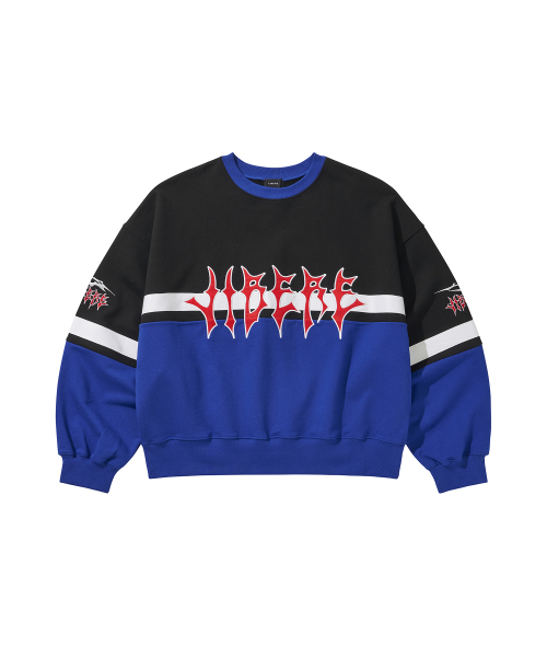 HOCKEY JERSEY SWEAT / BLUE