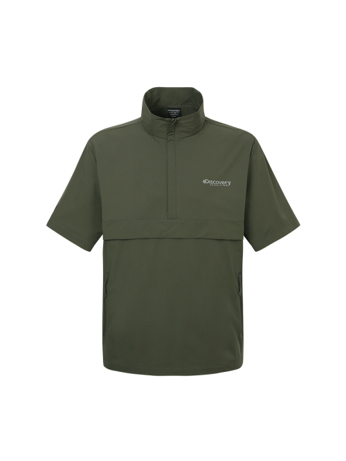 Спортивный анорак с коротким рукавом D.Khaki