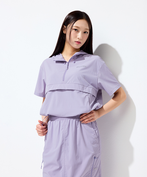 Женский спортивный анорак с коротким рукавом Freshvent Polton (VIOLET2)