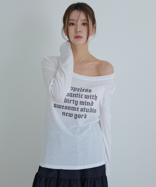 Rock Spirit Loose Fit Top Ivory