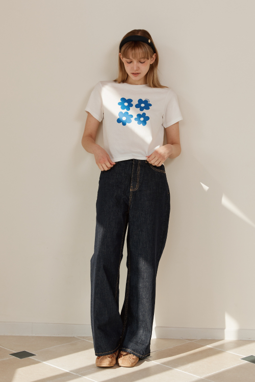 NON FADE BASIC DAENIM PANTS