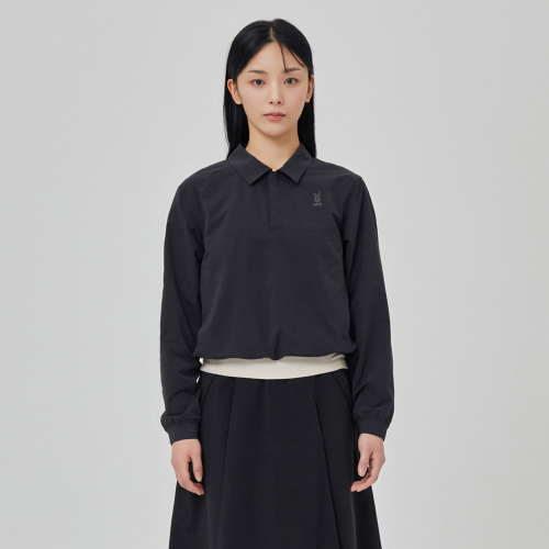 Женский анорак Miro с длинным рукавом (BLACK)