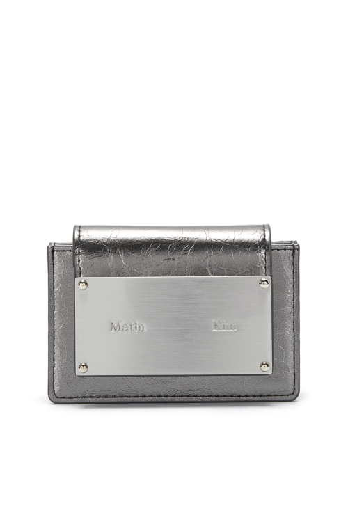 MUSINSA公式 | MATIN KIM ACCORDION WALLET IN BLACK