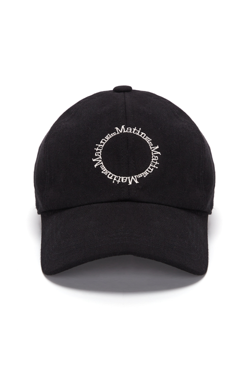 MUSINSA公式 | MATIN KIM MACARON LOGO BALL CAP IN CHARCOAL