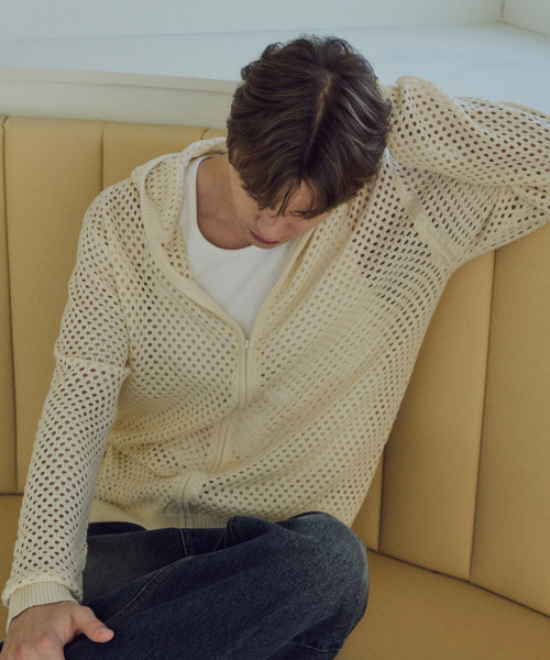 Always Honeyhouse Two-Way Knit Zip-Up_Cream(WC25-KN09)