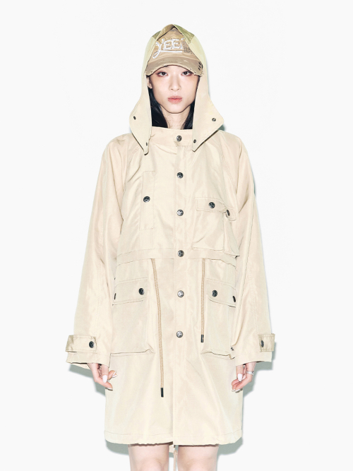 CANTON HOODIE FIELD JACKET YELLOW
