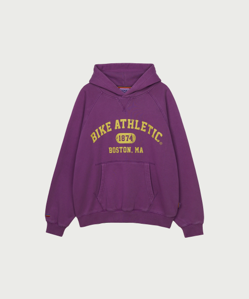 Худи с логотипом 1874 Arch Purple