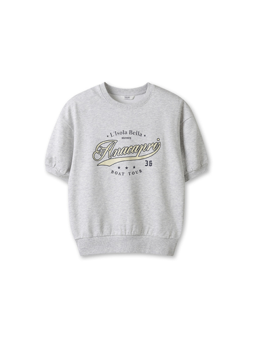 Женский свитшот с коротким рукавом Cool Air Cotton Double Knit MSF2TR2901
