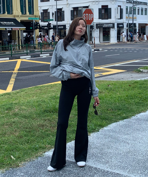 Fold Over Flare Leggings(3colors)