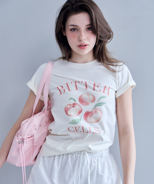 Футболка Flat Peach Cream