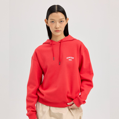 UNISEX 1865 Logo жаккардовый худи — Red HCW0001AHZRED