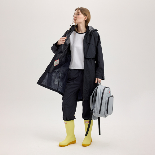 WOMEN Travel ветровка-парка — Black HCW0006AJZBLK