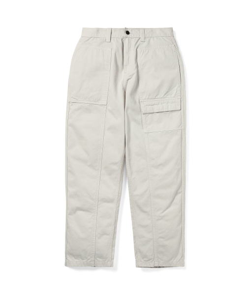 Paneled overdyed pant stone