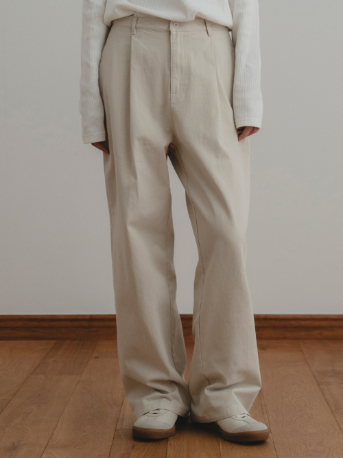 Slug хлопок pants (ecru)