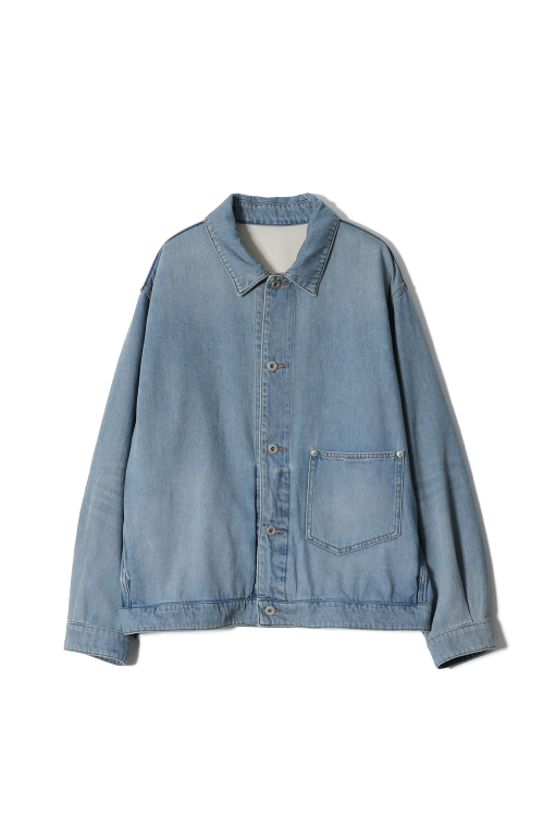 Liverty trucker denim jacket light синий