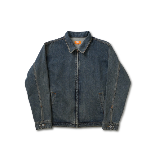 Horizon denim jacket / vintage washed