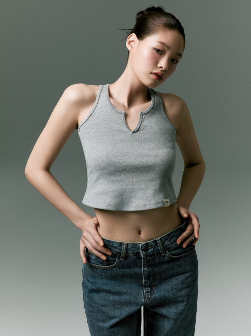 Tシャツ・カットソー GLOWNY G RACERBACK TANK 5BMR0005 글로니(GLOWNY) G RACERBACK TANK (3 colors) - 사이즈 & 후기