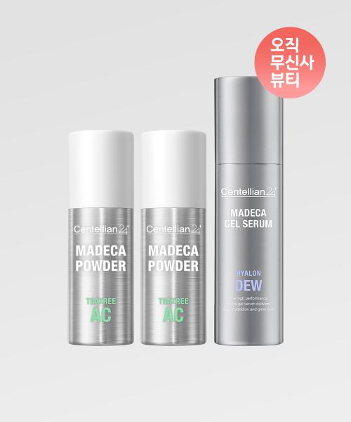 [센텔리안24] 마데카 분말 티트리 에이씨 6g 2개 + 겔 세럼 히알론 듀 30ml MA22125533MU