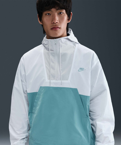 Анорак Club Marina M - White:Denim Turquoise:Photon Dust / HJ1958-100