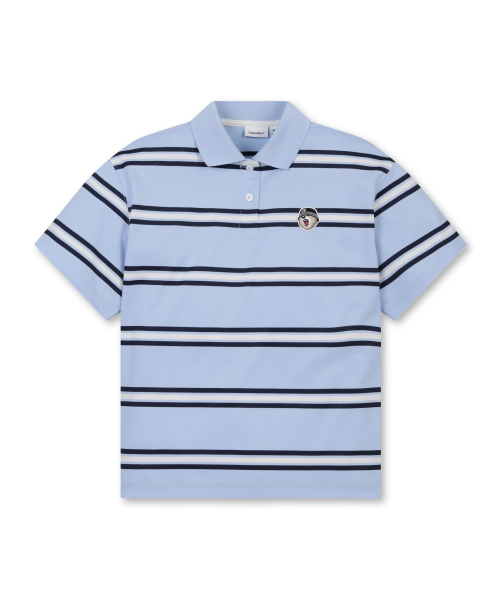 (women) stripe polo short-sleeve t-shirt_g5tam25325bux