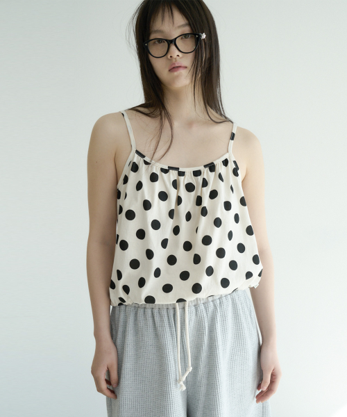 Polka Top (Ivory)