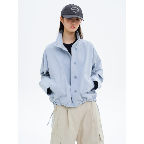 Женская куртка с высоким воротом Sky Blue