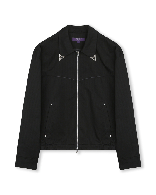 Western blouson jacket чёрный