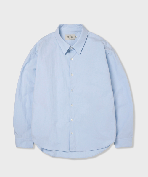 Однотонная рубашка Oliver ver.2 Light Blue