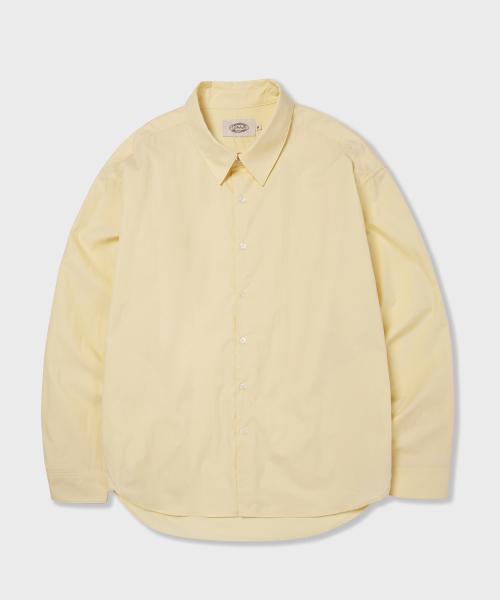 Однотонная рубашка Oliver ver.2 Yellow