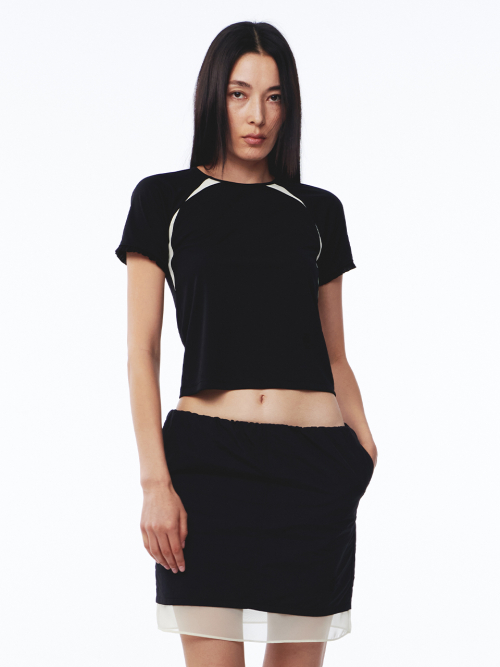 기준(KIJUN) Frill Backless Top Black - 사이즈 & 후기 | 무신사