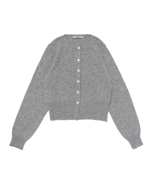 Базовый круглый кардиган (GRAY)