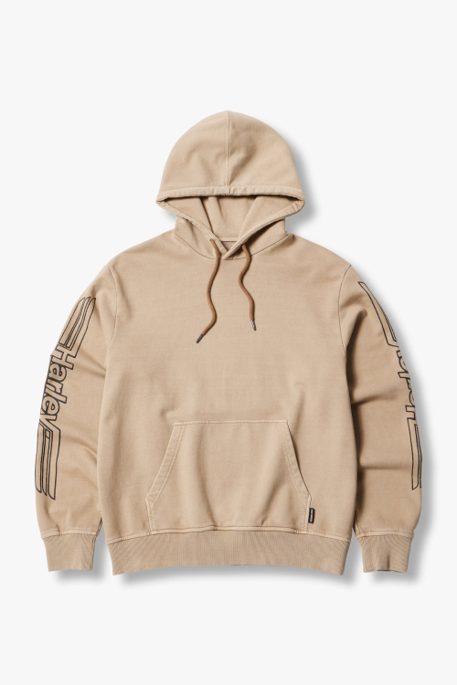 Vintage Pigment Hoodie Sweat Beige HH15111207