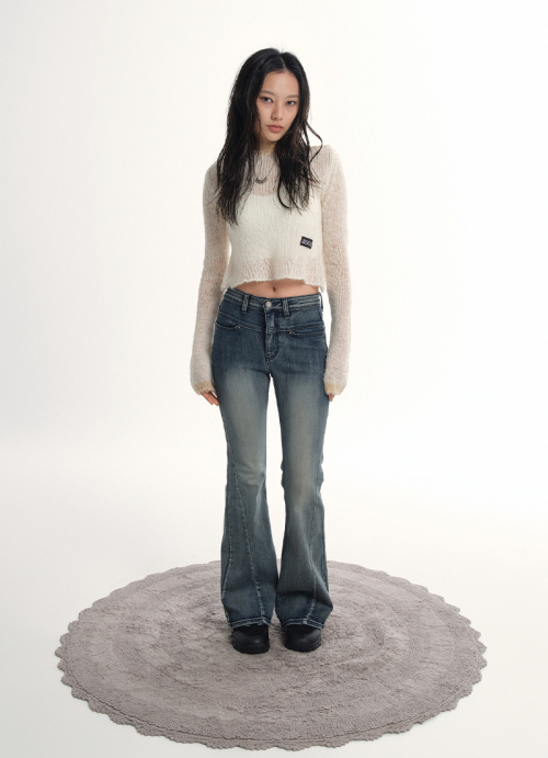 애즈온(ASON) CALEY BOOTS CUT PANTS / DENIM - 사이즈 & 후기