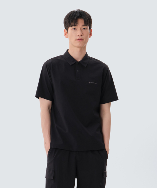 Cordura поло с коротким рукавом (S25MMPPS02) Black