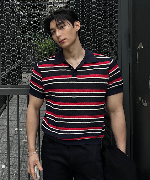 Nautical Silket Cotton PK полувязаный Navy