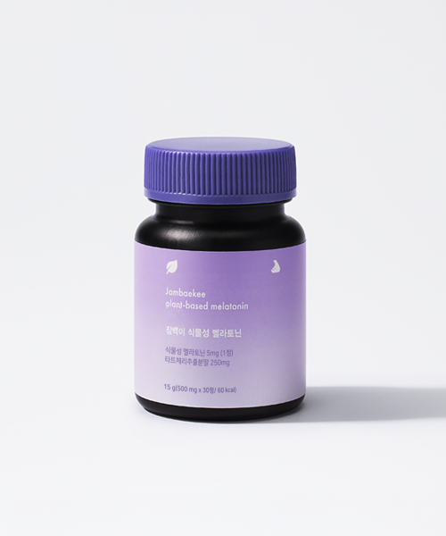 식물성 멜라토닌 함유 영양제 500mg x 30정