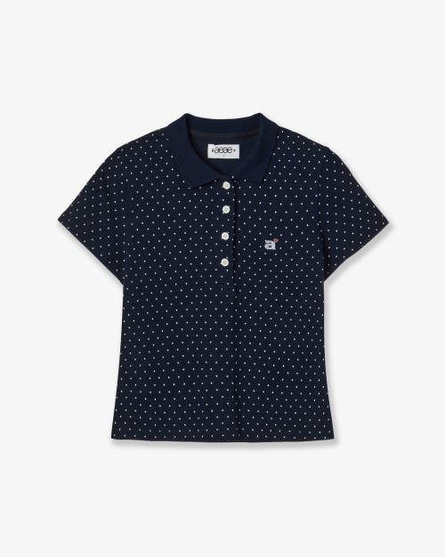 MUSINSA公式 | AEAE DOT PK T-SHIRTS [NAVY]