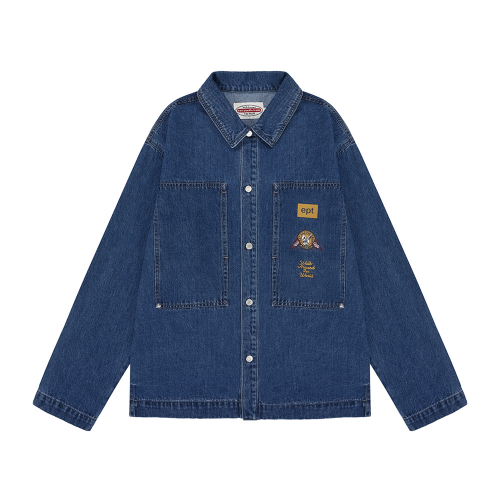 PATCH POCKET DENIM рубашка