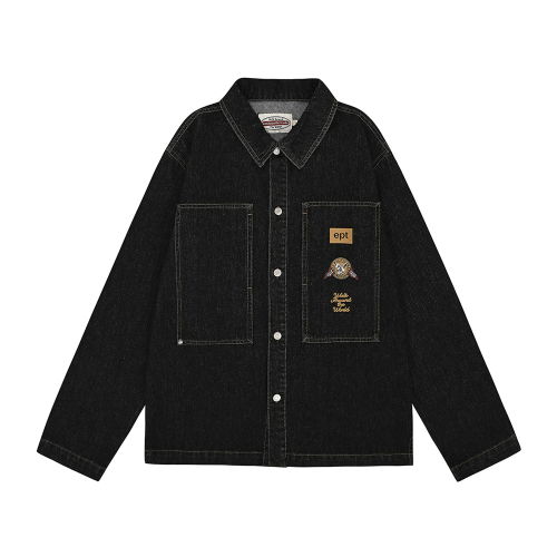 PATCH POCKET DENIM рубашка
