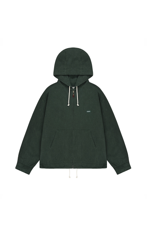 Catch-on Cotton Hoodie (Green)