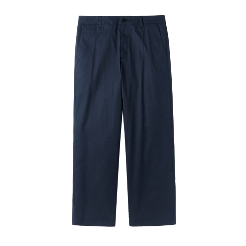 SUMMER COTTON BASIC TROUSERS - NAVY (P252MPT430)
