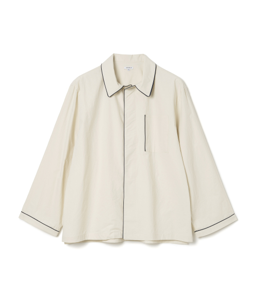 아노블리어() 파이핑 플레어 셔츠 [레몬] 상품 이미지