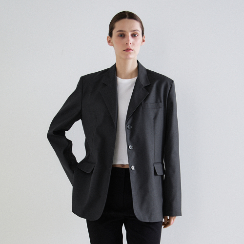 Essence blazer (Charcoal)