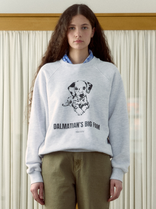 시엔느() Dali Sweatshirts (White Melange) 상품 이미지